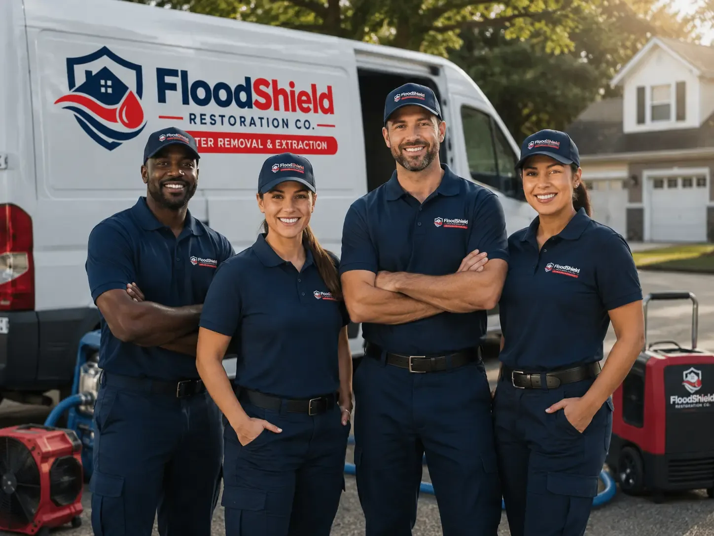 Flood Damage Restoration company in Converse, LA